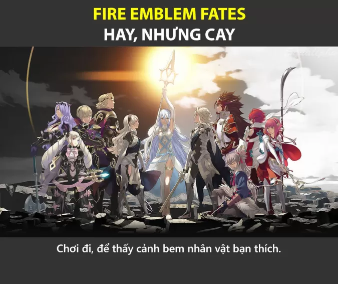 Fire Emblem Fates - Games hay nhưng mang lại ... nhiều đau thương