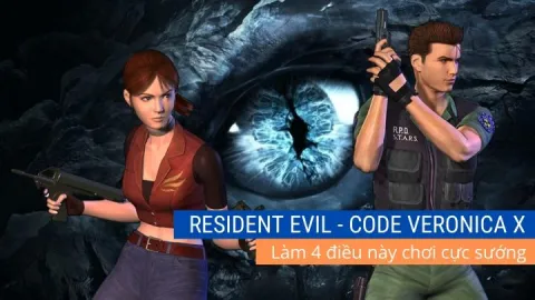 ảnh nền về resident evil code veronica x trên ps2 của squallphu