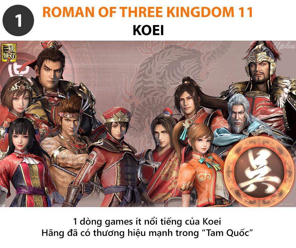 Romance of the Three Kingdoms 11 có gì hay mà người VN thích nhất?